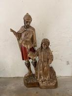 Beeld, De arrestatie van Christus - 90 cm - Hout
