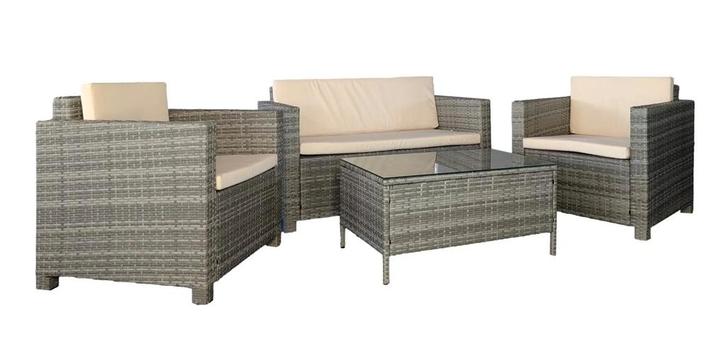 MaxxGarden Loungeset 4 pers (Loungesets, Tuinmeubelen, Tuin), Tuin en Terras, Tuinsets en Loungesets, Nieuw, Ophalen of Verzenden