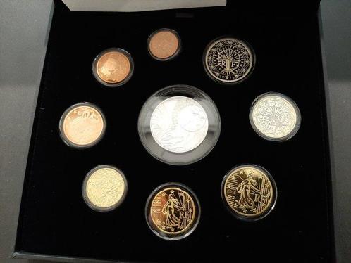 Frankrijk. Proof Set 2015 (incl. 10 euro argent) (Zonder, Postzegels en Munten, Munten | Europa | Euromunten