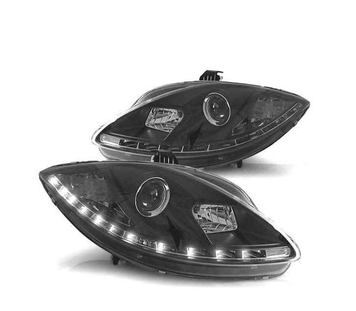 PHARES SEAT LEON ALTEA TOLEDO 04-09 FEUX DE JOUR À LED FOND, Autos : Pièces & Accessoires, Éclairage, Envoi