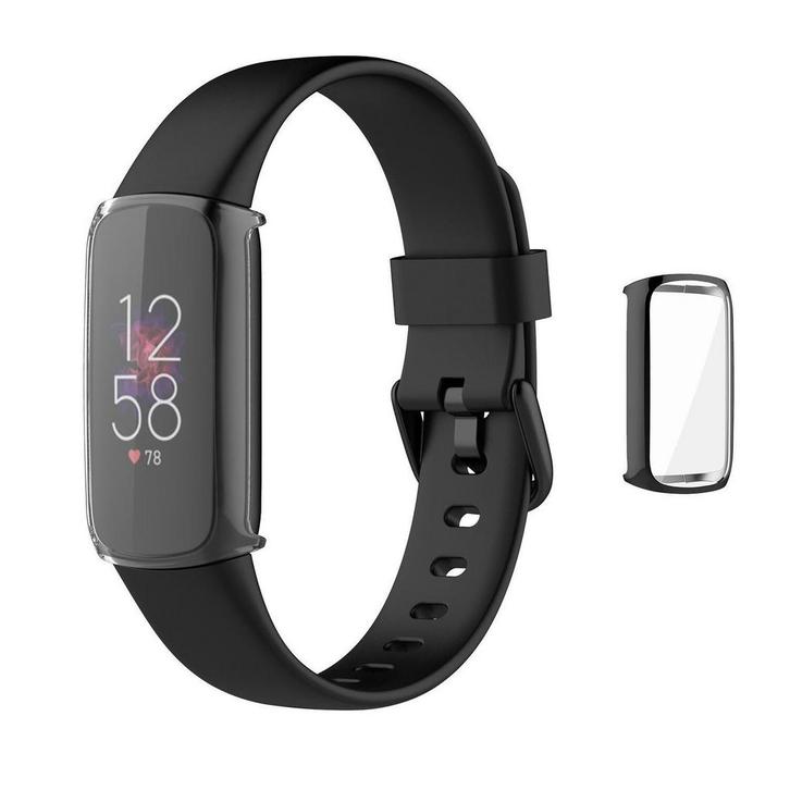DrPhone FL1 TPU Beschermhoes – Geschikt voor Fitbit Luxe -, Bijoux, Sacs & Beauté, Montres connectées, Envoi