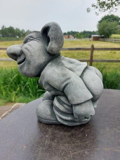 Statue, garden statue of a troll mythical creature - 25 cm -, Antiek en Kunst, Curiosa en Brocante
