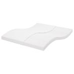 vidaXL Schuimmatras 7 zones hardheid 20 ILD 160x200 cm wit, Verzenden, Nieuw