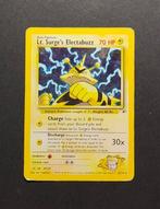 WOTC Pokémon - 9 Card - Gym Heroes - Lt. Surges Electabuzz, Nieuw