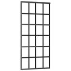 Zwarte Schuifdeur 90x205 | Tweede Kansje | OP = OP, Huis en Inrichting, Kasten | Boekenkasten, Nieuw, 50 tot 100 cm, Minder dan 25 cm