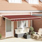 vidaXL Inklapbare Luifel Multikleuren Streep 400x200 cm Stof, Verzenden, Nieuw