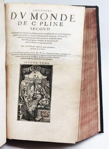 Plinio - Histoire du Monde - 1608