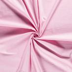 Actie! - Canvas stof roze - Katoenen stof - 15 meter op rol, Hobby en Vrije tijd, Stoffen en Lappen, 200 cm of meer, Nieuw, Overige materialen