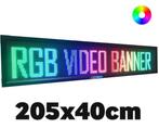 UltraPro LED video lichtkrant 205*40cm, Zakelijke goederen, Kantoor en Winkelinrichting | Apparatuur en Telecommunicatie, Verzenden