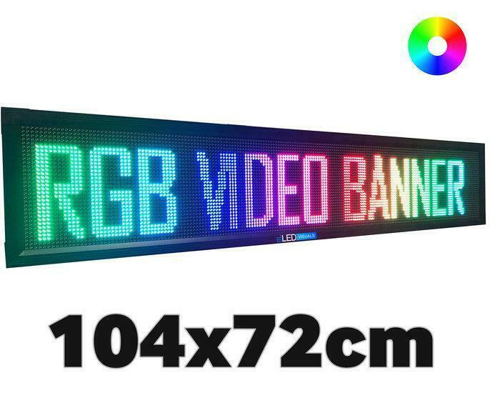 UltraPro LED video lichtkrant 104*72cm - RGB, Zakelijke goederen, Kantoor en Winkelinrichting | Apparatuur en Telecommunicatie
