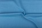 Linnen gordijnstof lichtblauw - Linnen stof 25m op rol, Hobby en Vrije tijd, Stoffen en Lappen, 200 cm of meer, Nieuw, Blauw, Linnen