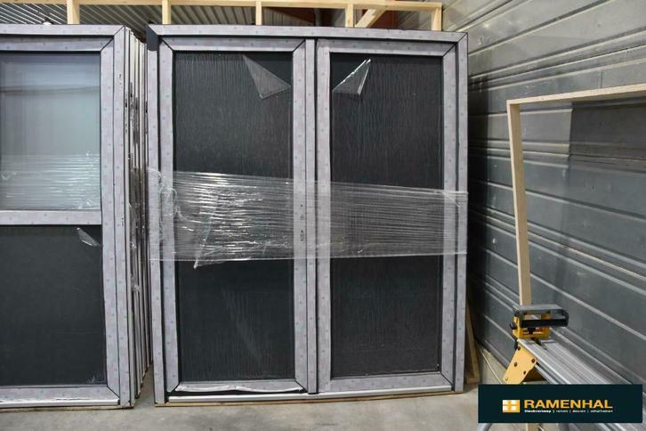 pvc-ramen, deuren, schuiframen stockverkoop RAMENHAL, Doe-het-zelf en Bouw, Raamkozijnen en Schuifdeuren, Inclusief glas, Nieuw