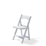 Chaise de Mariage | Pliante | Blanc | 6 Kg | 450x450x(H)780