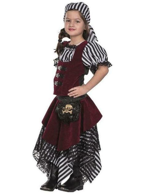 Piraten meisjes kostuum, Hobby & Loisirs créatifs, Articles de fête, Enlèvement ou Envoi