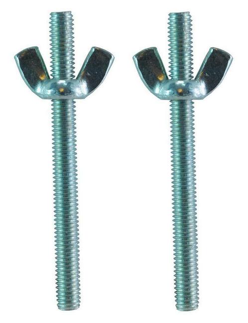 set draadeinden M6-70+vleugelmoeren, Doe-het-zelf en Bouw, Sanitair, Ophalen of Verzenden