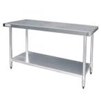 Table De Travail Inox - Sans Rebords - 1200x600x900(h)mm