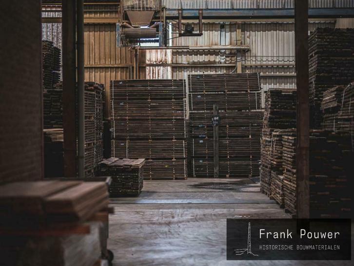 Wagonplanken: eiken, naaldhout of tropisch hardhout, Doe-het-zelf en Bouw, Hout en Planken, Plank, Gebruikt, Eiken