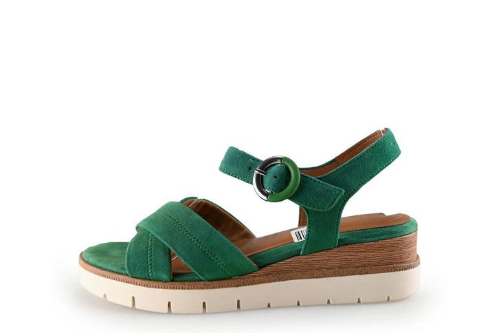 Tamaris Sandalen in maat 37 Groen, Kleding | Dames, Schoenen, Groen, Zo goed als nieuw, Sandalen of Muiltjes, Verzenden