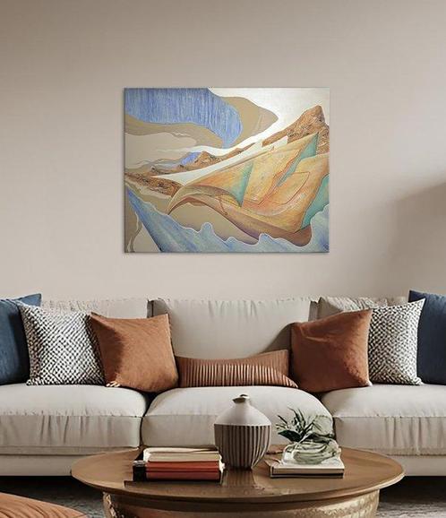 André Trafic - Dreamboat XL, Antiek en Kunst, Kunst | Schilderijen | Modern