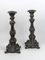 Chandelier (2) - Argent 813 - Paire de bougeoirs en argent