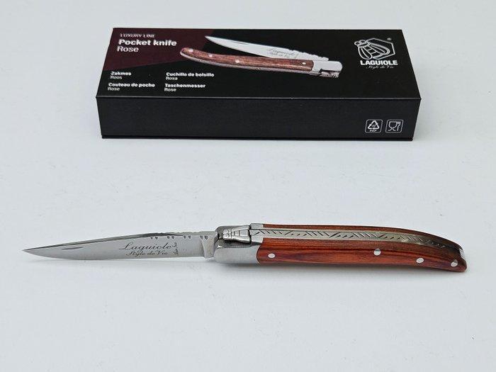 Laguiole - Pocket Knife - Rose Wood - style de - Zakmes, Antiek en Kunst, Antiek | Keukengerei