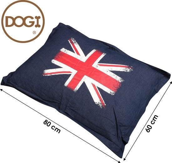 2dekans | Dogi - Hondenkussen Union Jack - Engelse Vlag -, Animaux & Accessoires, Accessoires pour chiens, Enlèvement ou Envoi