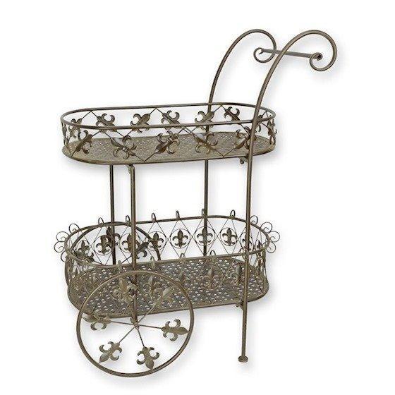 NO RESERVE PRICE - Serveerwagen - IJzer, Antiek en Kunst, Curiosa en Brocante