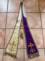 Stola (gewaad) - Antiek - Zijde, Goud, orfroi - 1850-1900 -