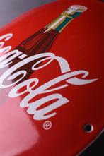 Coca-Cola - Emaille bord - Coca-Cola-knop; emaillebord;