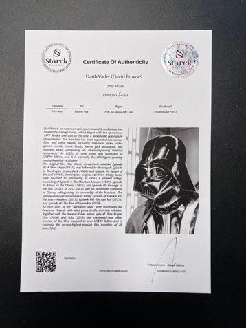 Star Wars, Darth Vader (David Prowse) - Fine Art Photography