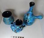 Vallauris - Charles Cart - Vase (3) - Faïence - Vaisselle en