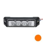 Allround signal Slimline 4 LED flitser AMBER, Auto-onderdelen, Ophalen of Verzenden, Nieuw