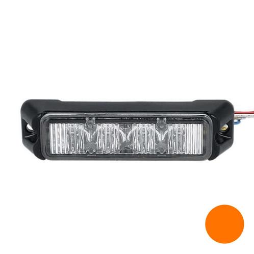 Allround signal Slimline 4 LED flitser AMBER, Auto-onderdelen, Verlichting, Nieuw, Ophalen of Verzenden
