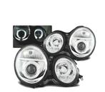 PHARES ANGEL EYES POUR MERCEDES W210 95-99 CHROMÉ, Autos : Pièces & Accessoires, Verzenden