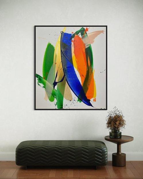 Eren - Katana no.126 - XXL, Antiek en Kunst, Kunst | Schilderijen | Modern