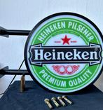 No reserve-Dubbelzijdig Heineken Lichtbak/Uithangbord -, Antiek en Kunst