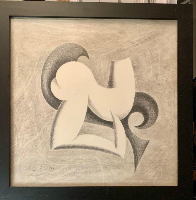 Joseph Salas Martinez (1949) - Composition, Antiquités & Art, Art | Peinture | Classique