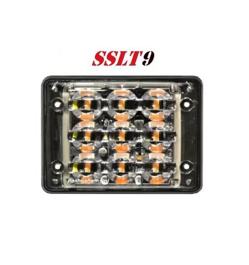 SSLT9 Led Flitser 9 x 3 Watt ECE R65 12/24V, Autos : Pièces & Accessoires, Éclairage, Enlèvement ou Envoi