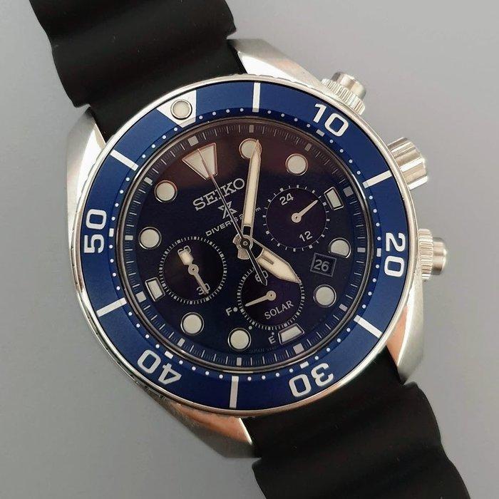 Seiko - Solar Prospex Diver´s “Sumo” - SSC759J1 - Homme -, Handtassen en Accessoires, Horloges | Heren