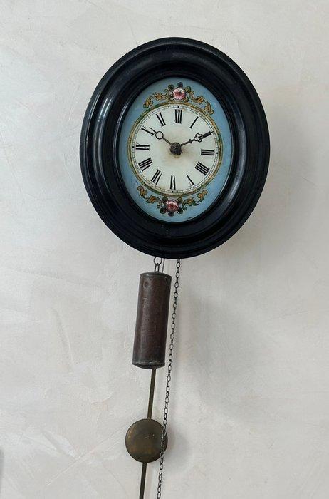 Horloge murale Forêt-Noire - Bois - 1930-1940, Antiek en Kunst, Antiek | Klokken