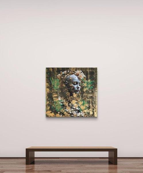 Nicole Lubbers - Flowered Femme XL, Antiek en Kunst, Kunst | Designobjecten