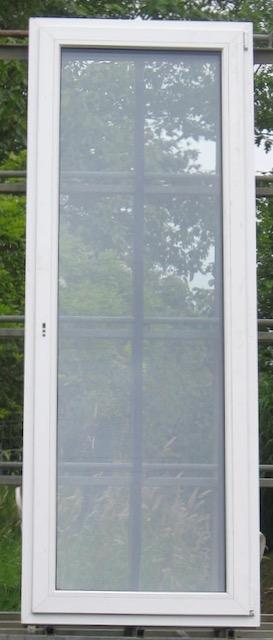 pvc terrasraam , raam ,chassis 88 x 238  wit / antraciet, Doe-het-zelf en Bouw, Raamkozijnen en Schuifdeuren, Inclusief glas, Nieuw