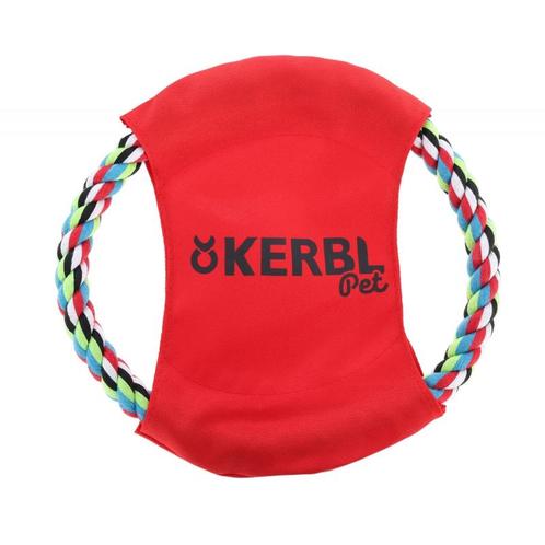 Frisbee en coton et nylon ø 22 cm - kerbl, Dieren en Toebehoren, Honden-accessoires