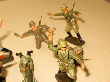 Elastolin - Figuur - Figurines militaires soldats elastolin beschikbaar voor biedingen