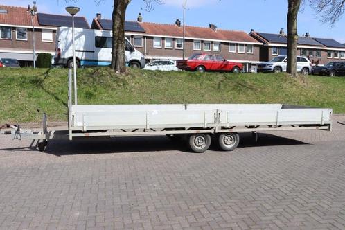 Veiling: Platte Oplegger Hulco MEDAX-2 2012, Auto's, Vrachtwagens, Ophalen