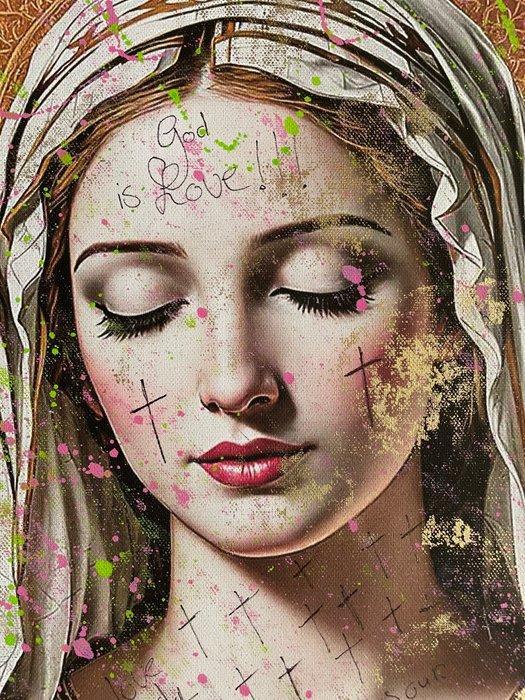 Nina Nox - Blessed Be Maria XL, Antiek en Kunst, Kunst | Schilderijen | Modern