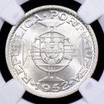 Portugees-Guinea. Republic. 10 escudos 1952 - NGC - MS 66 -