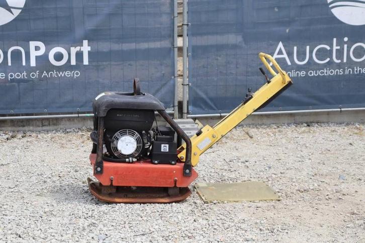 Veiling: Trilplaat Hatz Vibratory plate compactor Diesel 200, Zakelijke goederen, Machines en Bouw | Overig, Ophalen