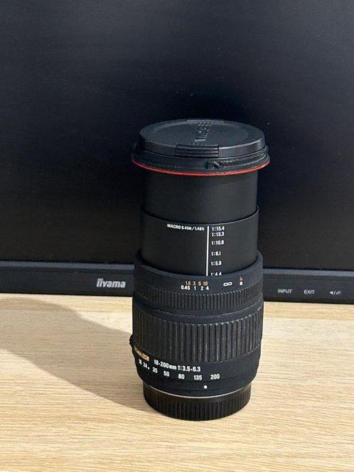 Sigma ZOOM 18-200mm 1 : 3.5-6.3 DC 62 Objectif à focale, TV, Hi-fi & Vidéo, Appareils photo numériques