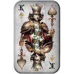 Polen. Silver bar 2024  Asturmint - Poker Cards - King of